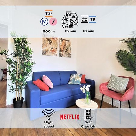 L'Oasis - Charmant Appartement Metro Porte D'Italie Le Kremlin-Bicêtre Eksteriør bilde